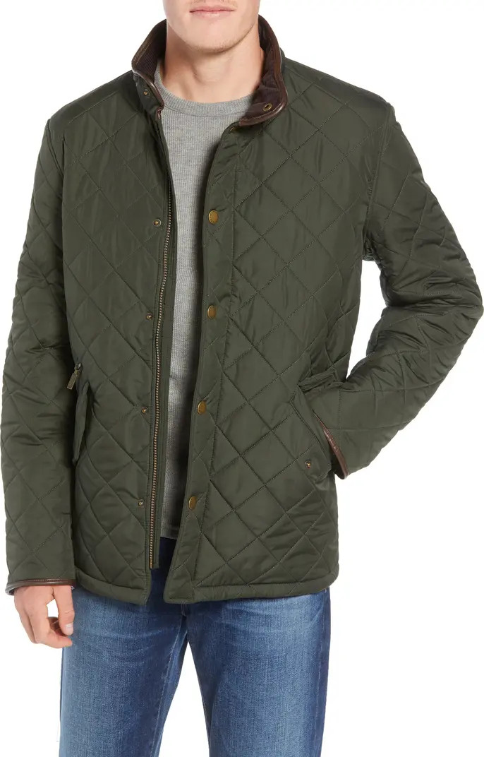 Barbour 'Powell' Regular Fit Quilted Jacket | Nordstrom | Nordstrom