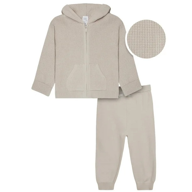 Modern Moments by Gerber Baby & Toddler Boy or Girl Unisex Sweater Knit Outfit Set, 2-Piece, Size... | Walmart (US)