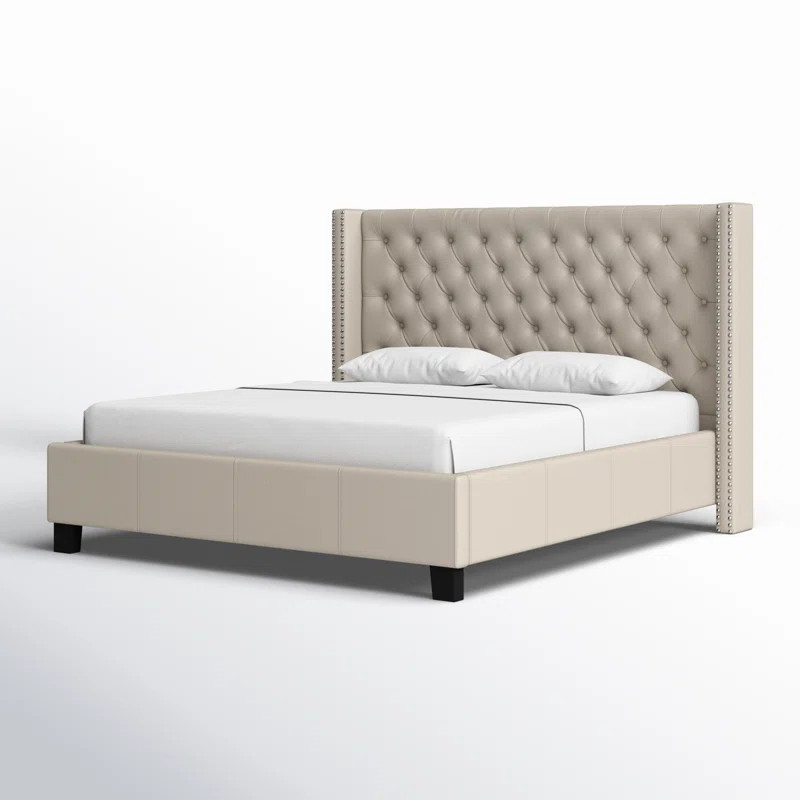 Colleen Upholstered Wingback Bed | Wayfair North America