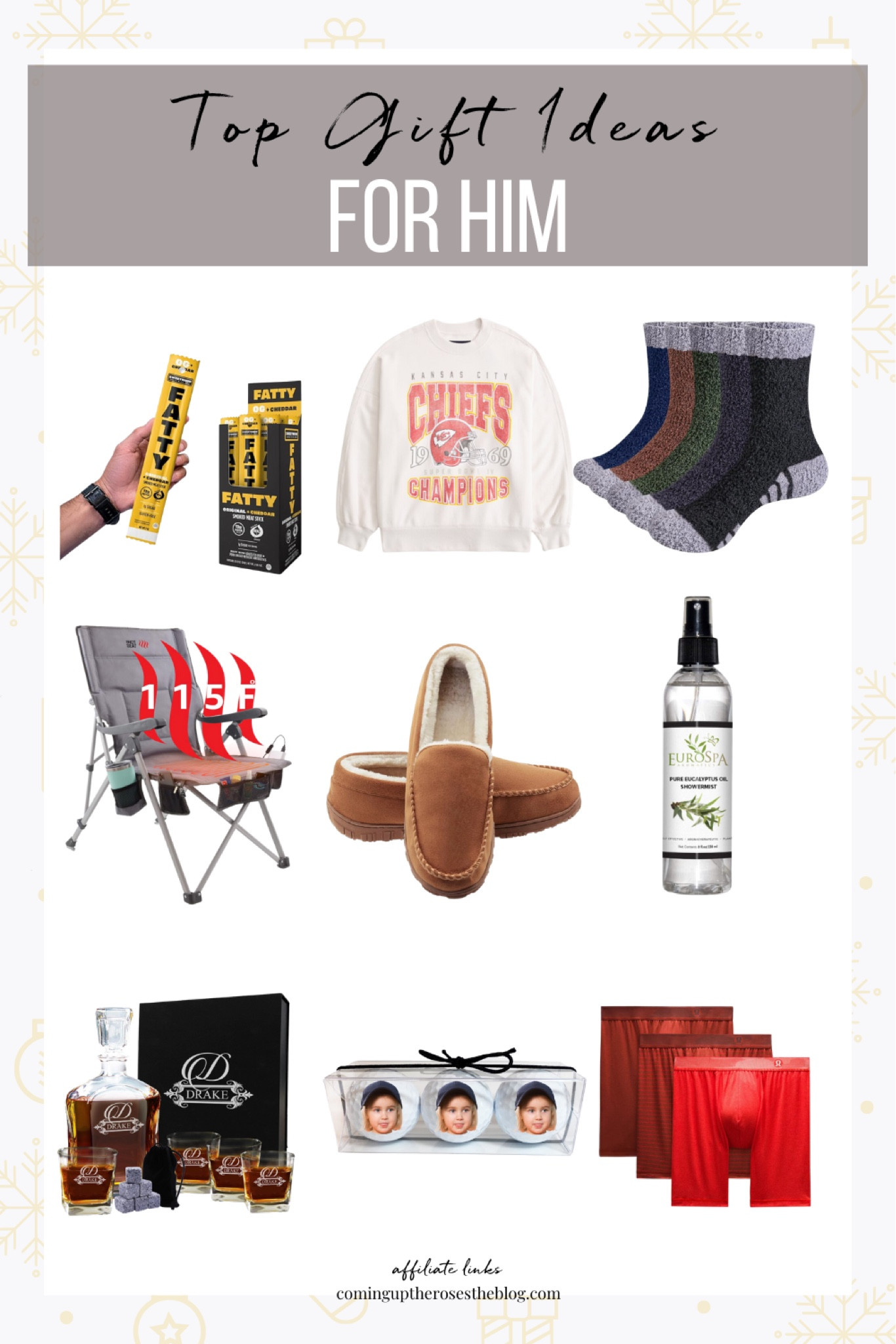 Top gift ideas for him 

Gifts for men // gift guide for dad // gift ideas for husband // gifts for brother // gift guide for father in law // gifts for grandpa

#LTKHoliday #LTKGiftGuide #LTKMens