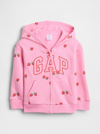 babyGap Relaxed Logo Zip Hoodie | Gap Factory