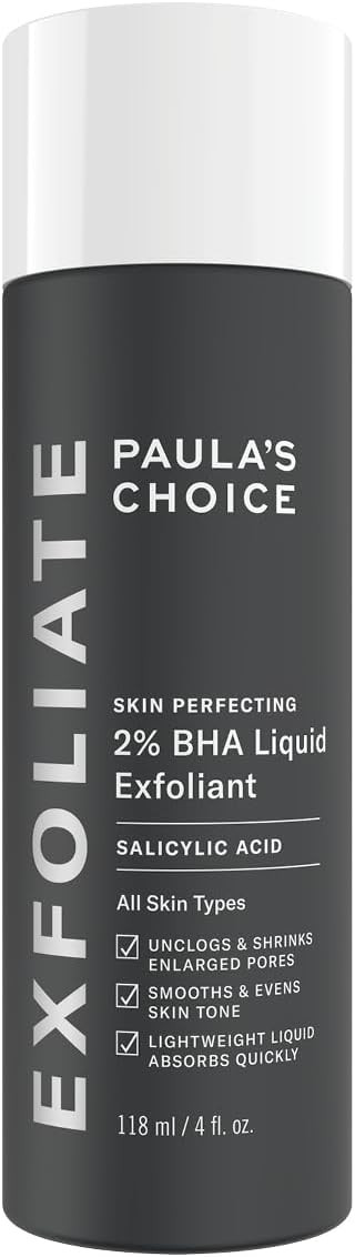 Paula's Choice SKIN PERFECTING 2% BHA Liquid Exfoliant - Face Exfoliating Peel Fights Blackheads ... | Amazon (UK)