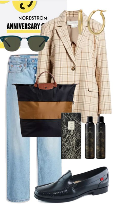 Oversized blazers are so trendy right now and there are so many great ones. I’ve paired this treasure and bond blazer with an always classic longchamp bag. I am also in love with oribe texturizing spray. It smells amazing! 

#LTKxNSale #LTKsalealert #LTKstyletip