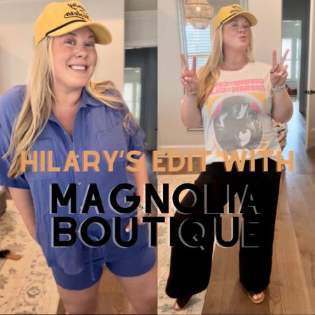 My girl Hilary has an edit with Magnolia Boutique! Shop it here! 

#LTKunder50 #LTKGiftGuide #LTKFind