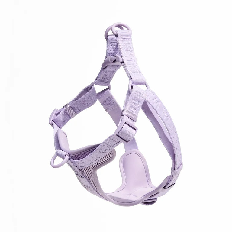 Wild One Adjustable Cushioned Step-In Dog Harness, Lilac, Medium | Walmart (US)