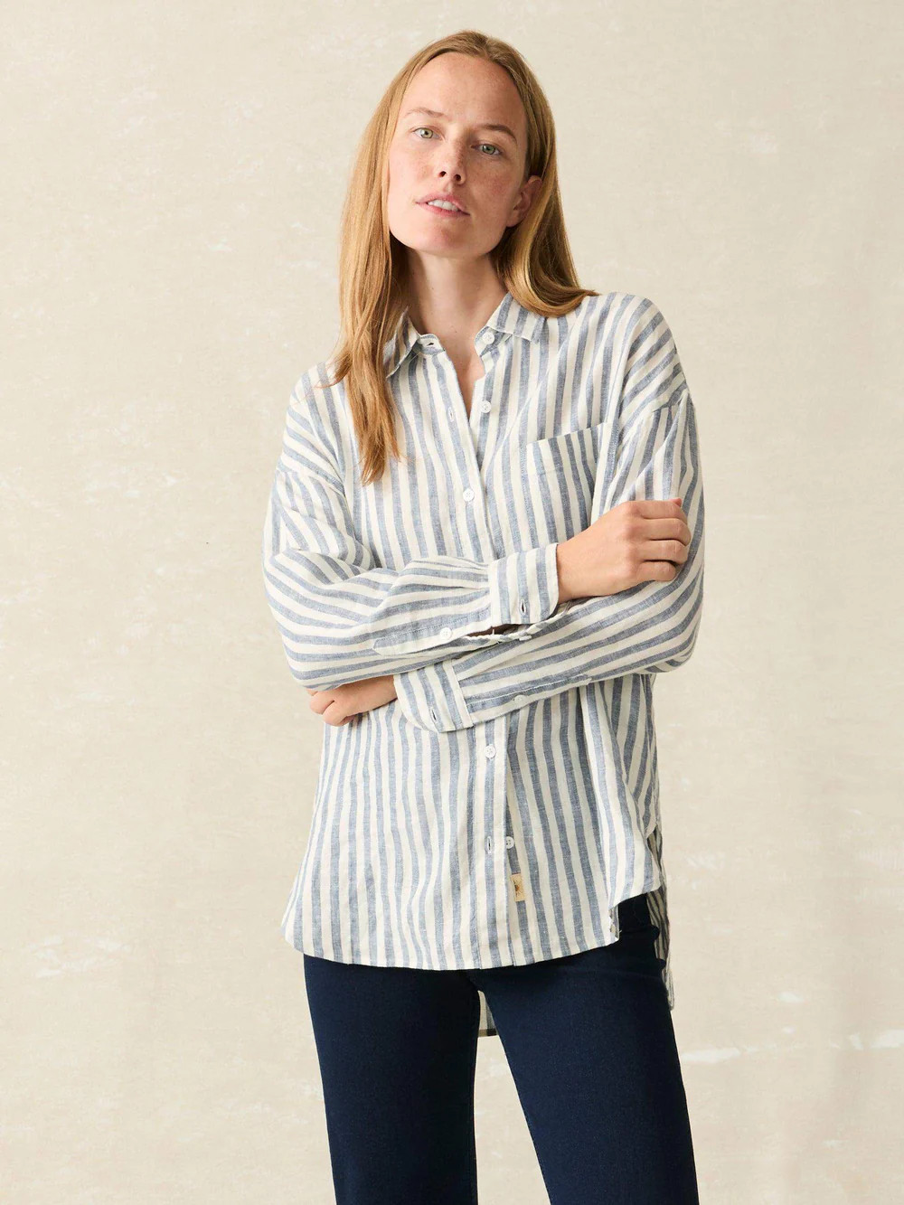 Laguna Linen Relaxed Shirt | Faherty
