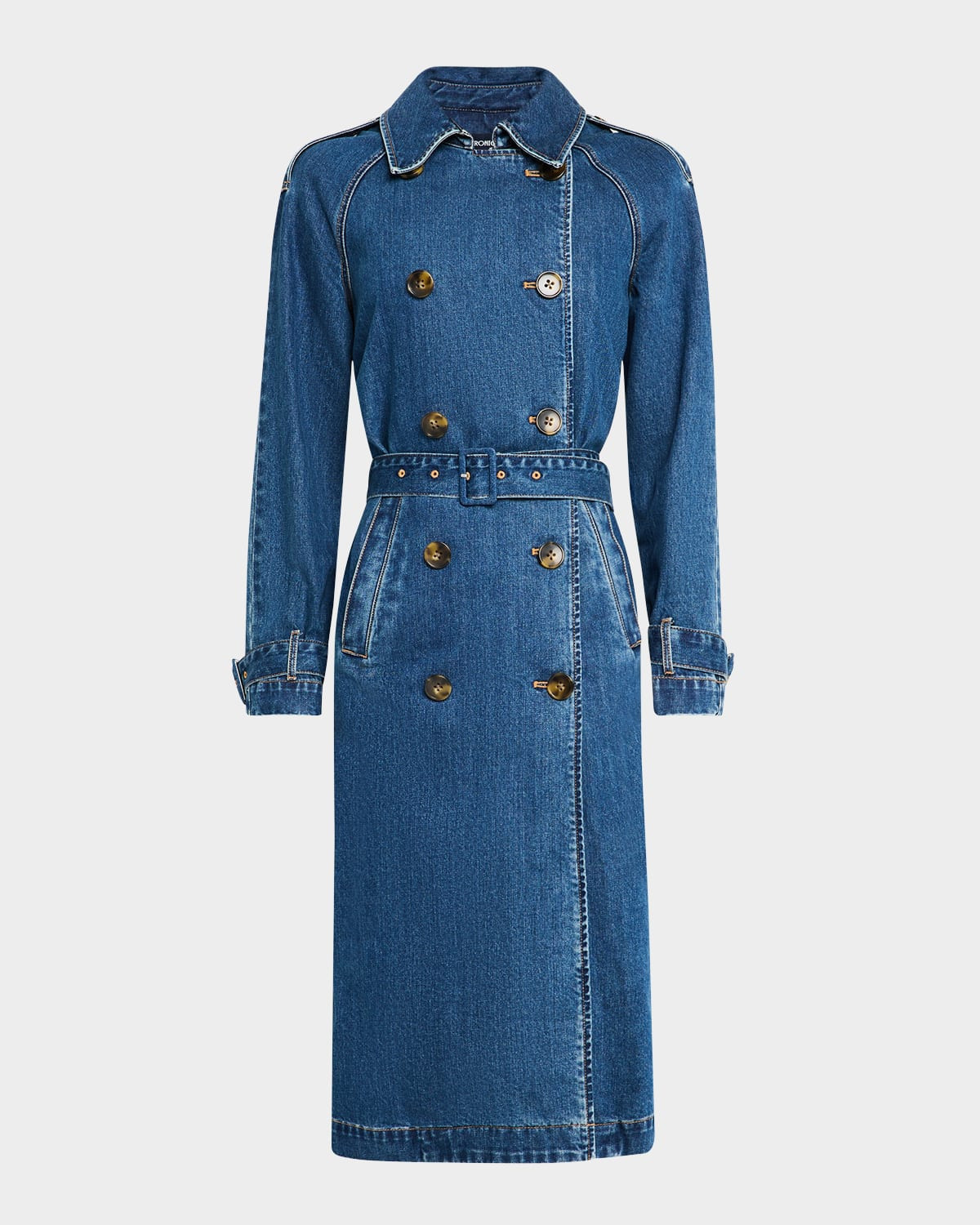 Zuma Denim Trench Coat | Neiman Marcus