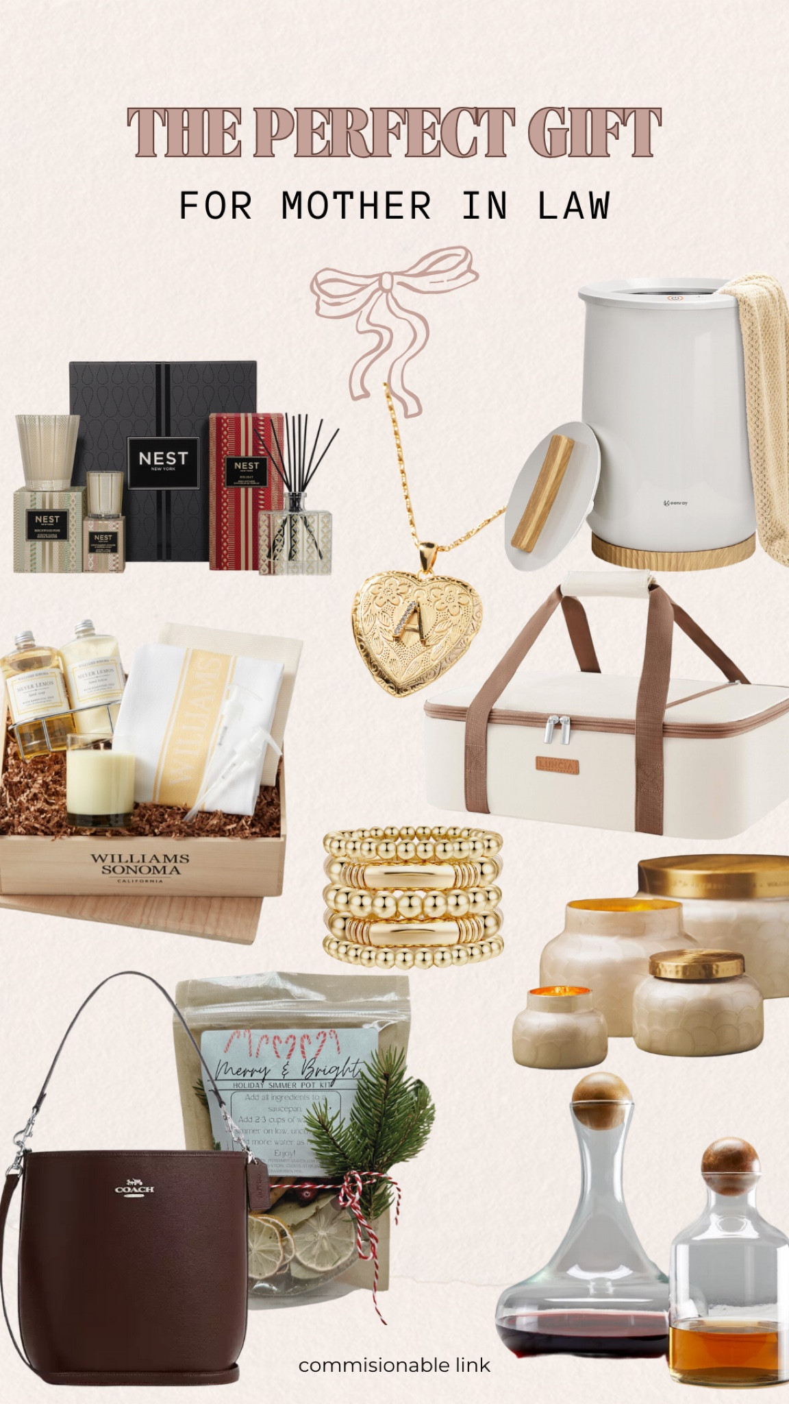 Gift ideas for mother in law!

	•	Gift ideas for mother-in-law
	•	Best gifts for mother-in-law
	•	Thoughtful gifts for mother-in-law
	•	Unique gifts for mother-in-law
	•	Personalized gifts for mother-in-law
	•	Birthday gifts for mother-in-law
	•	Christmas gifts for mother-in-law
	•	Gifts for mother-in-law from daughter
	•	Gifts for mother-in-law from son
	•	Sentimental gifts for mother-in-law
	•	Practical gifts for mother-in-law
	•	Luxury gifts for mother-in-law
	•	Customized gifts for mother-in-law
	•	Jewelry gifts for mother-in-law
	•	Home decor gifts for mother-in-law
	•	Spa and wellness gifts for mother-in-law
	•	Kitchen gifts for mother-in-law
	•	Experience gifts for mother-in-law
	•	Stylish gifts for mother-in-law
	•	Gifts for mother-in-law who loves to cook
	•	Personalized keepsakes for mother-in-law
	•	Creative gifts for mother-in-law
	•	Personalized photo gifts for mother-in-law
	•	Self-care gifts for mother-in-law
	•	Best stocking stuffers for mother-in-law
	•	Outdoor gifts for mother-in-law
	•	Best gift ideas for mother-in-law

#LTKGiftGuide #LTKHoliday #LTKSeasonal