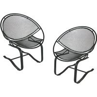 Pair Of Wrought Iron Radar Lounge Chairs By Salterini, Circa 1950 | Etsy (US)