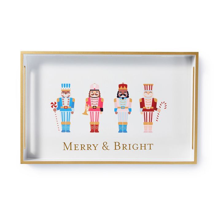 Nutcracker Lacquer Serving Tray | Mark and Graham