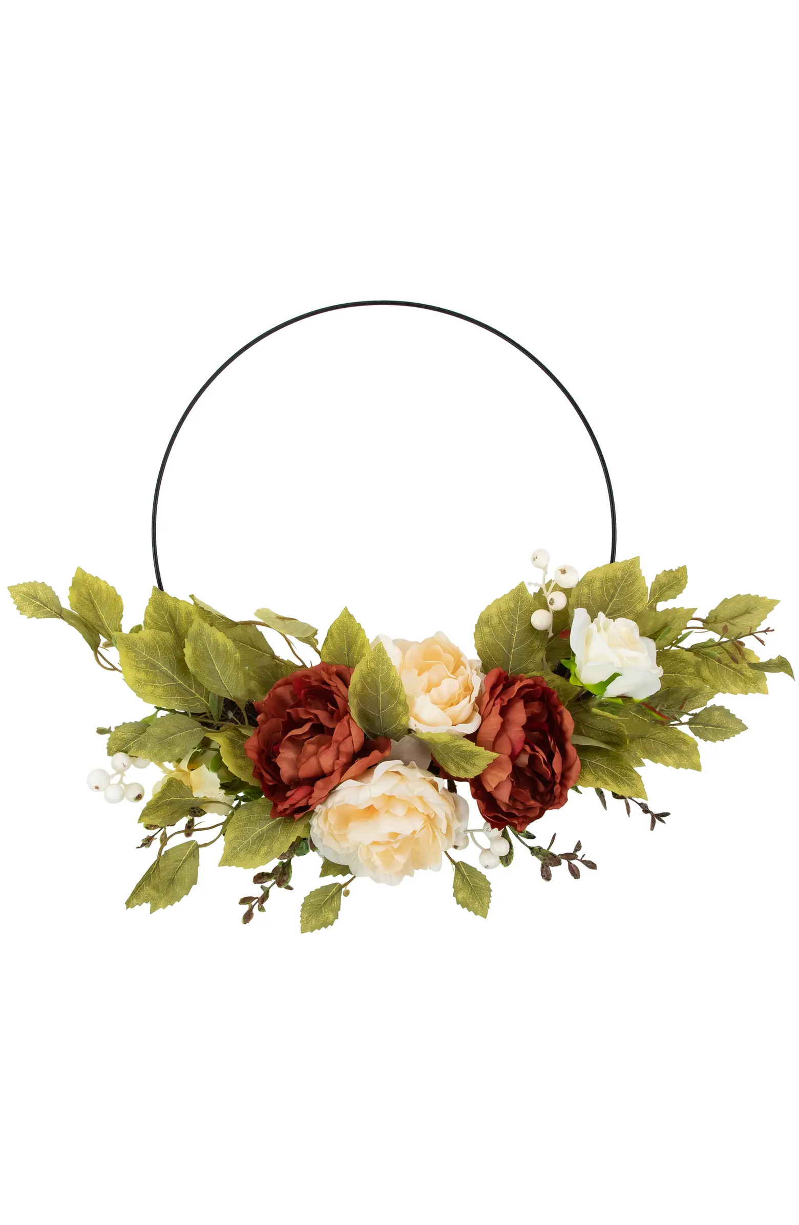 Northlight 21" Autumn Harvest Artificial Floral Fall Foliage Twig Wreath | Nordstrom | Nordstrom