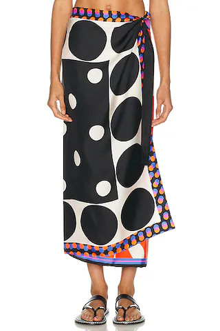 Scarfy Skirt | FWRD 