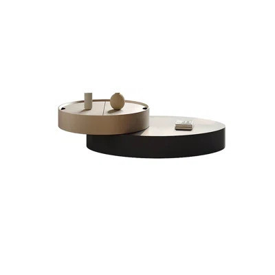 Rotating Wooden Coffee Table | Wayfair North America