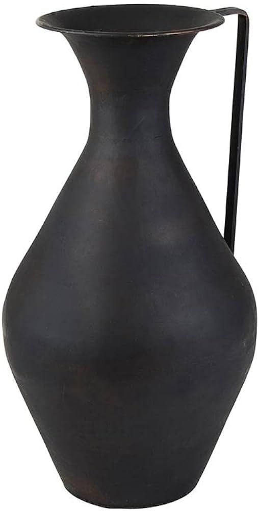 47th & Main Rustic Flower Vase | Metal Pitcher Vase for Home Décor, 8.5" L x 10.5" W x 15.3" H, ... | Amazon (US)