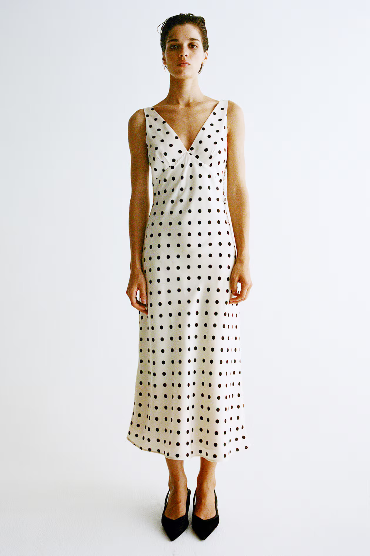 Mesh slingbacks - Black - Ladies | H&M GB | H&M (UK, MY, IN, SG, PH, TW, HK)