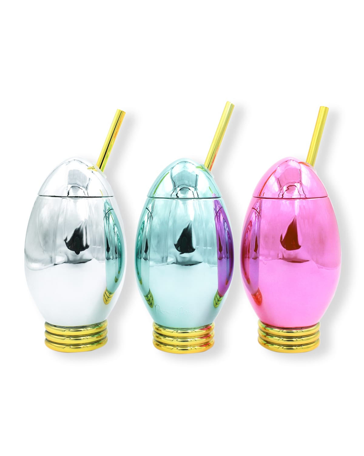 3-Pack of Electroplated Mini Light Cups | Horchow