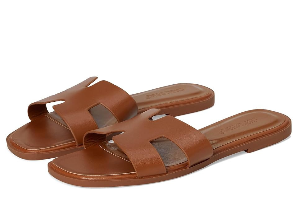 Steve Madden Hadyn Women's Sandals Cognac Leather : 9.5 M | Zappos