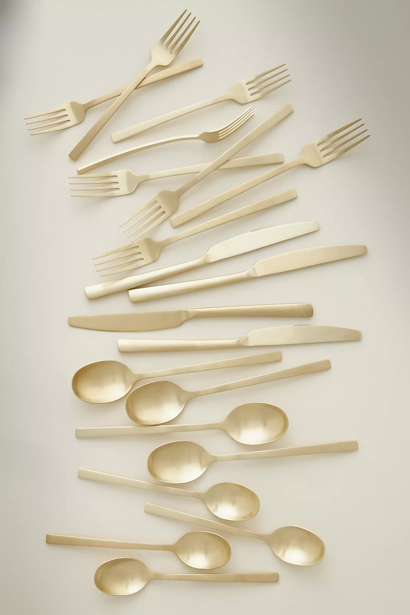 Beacon Satin Flatware 20-Piece Place Setting | Anthropologie (US)