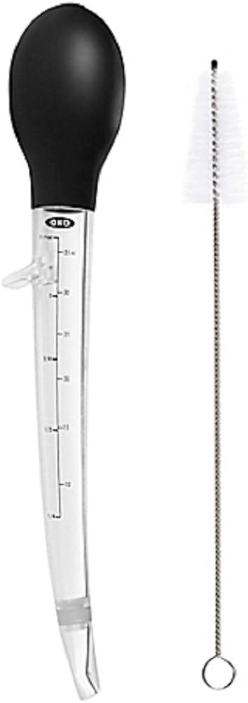 OXO Good Grips Angled Turkey Baster with Cleaning Brush | Amazon (US)