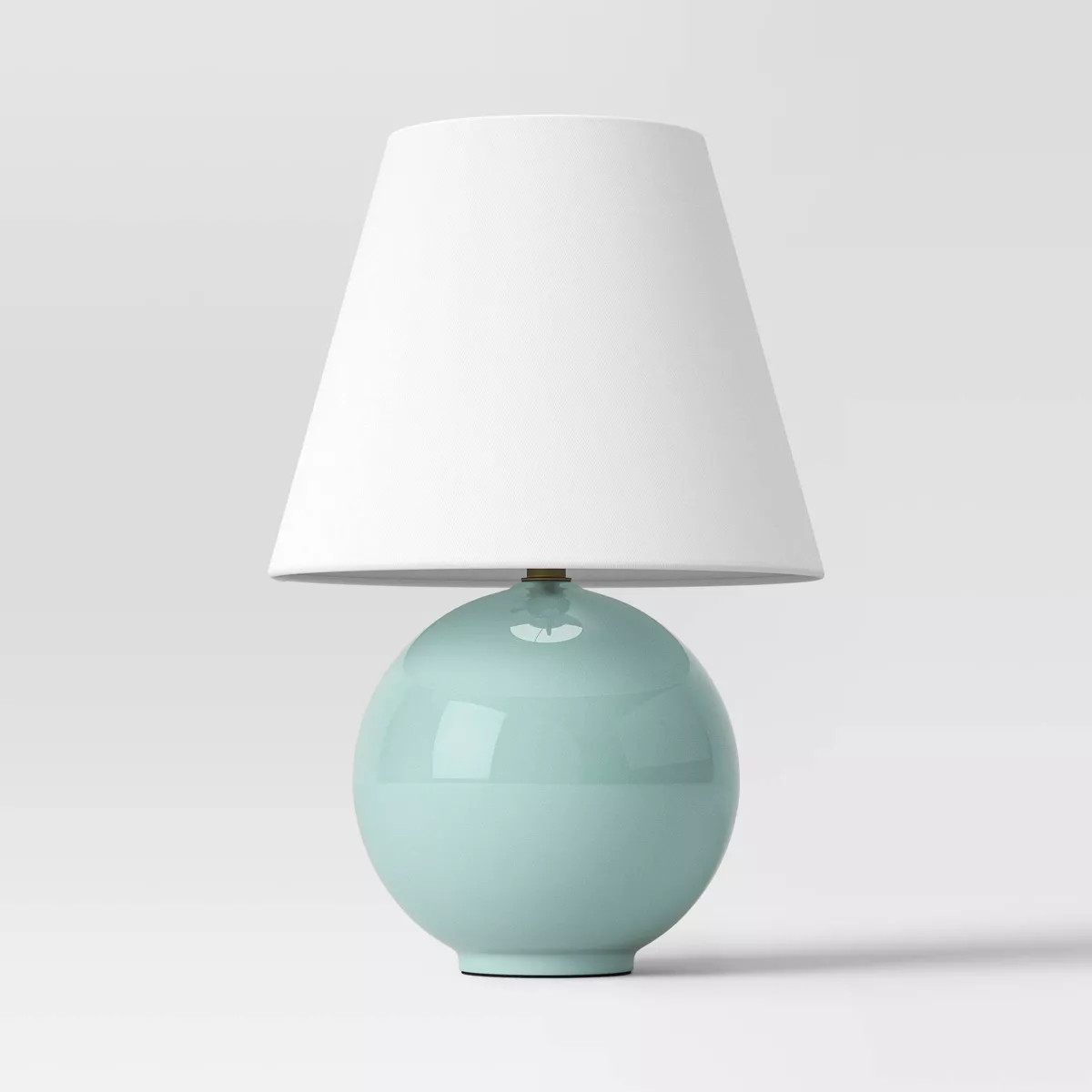 Round Table Lamp with Tapered Shade Blue - Threshold™ | Target