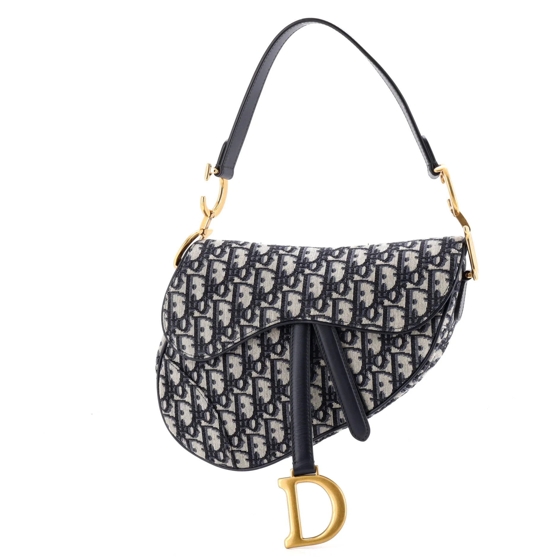 Pre-Owned Saddle Handbag Oblique Canvas Medium By Rebag | Walmart (US)