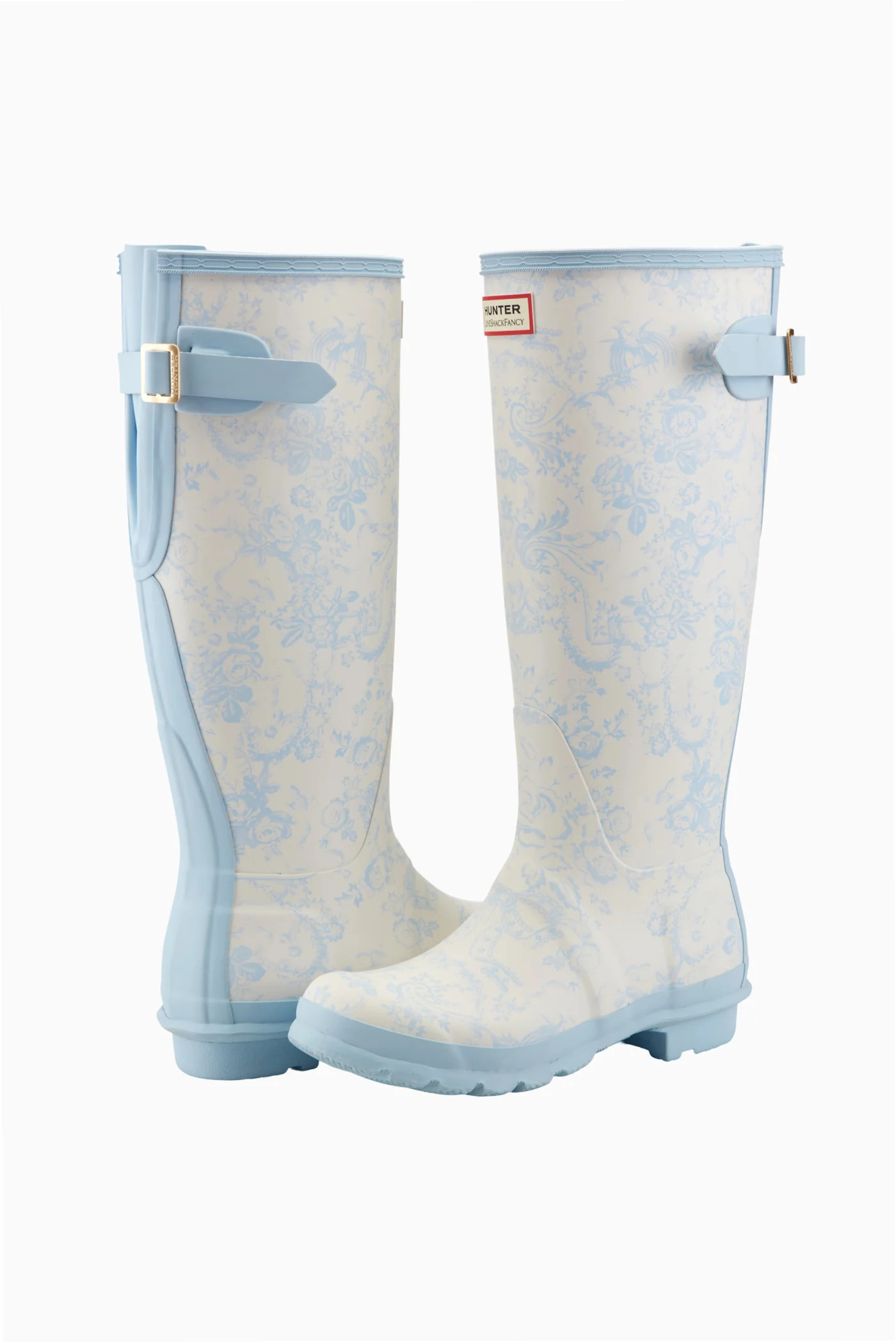 Hunter x LoveShackFancy Women's Original Tall Rain Boot | LoveShackFancy