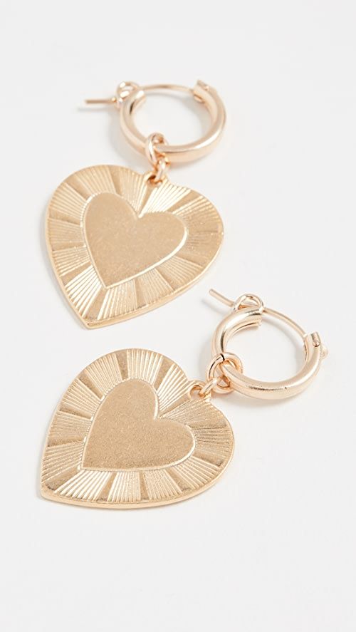 Brinker & Eliza The Best Is Yet To Come Huggie Earrings | SHOPBOP | Shopbop