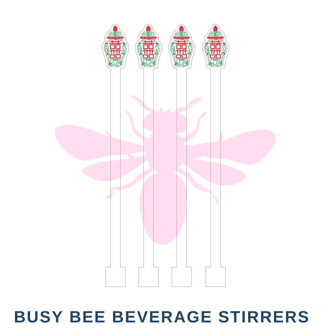 Ginger Jar Beverage Stick Drink Stick | Etsy (US)