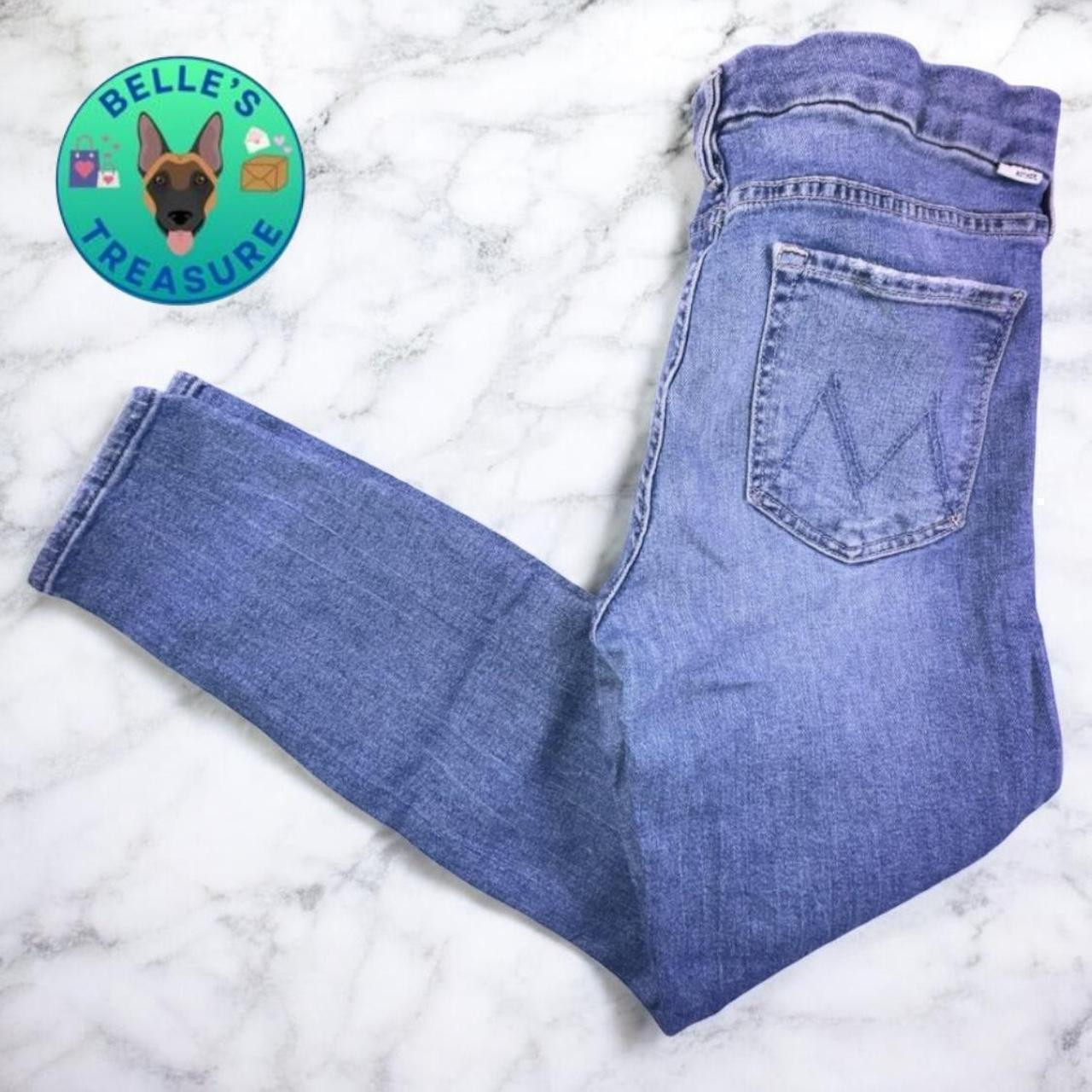 Mother Women's Jeans - Blue - 30 | Depop US