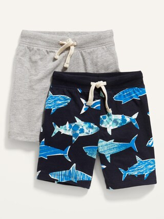 Unisex Jersey-Knit Jogger Shorts 2-Pack for Toddler | Old Navy (US)