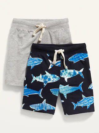 Unisex Jersey-Knit Jogger Shorts 2-Pack for Toddler | Old Navy (US)