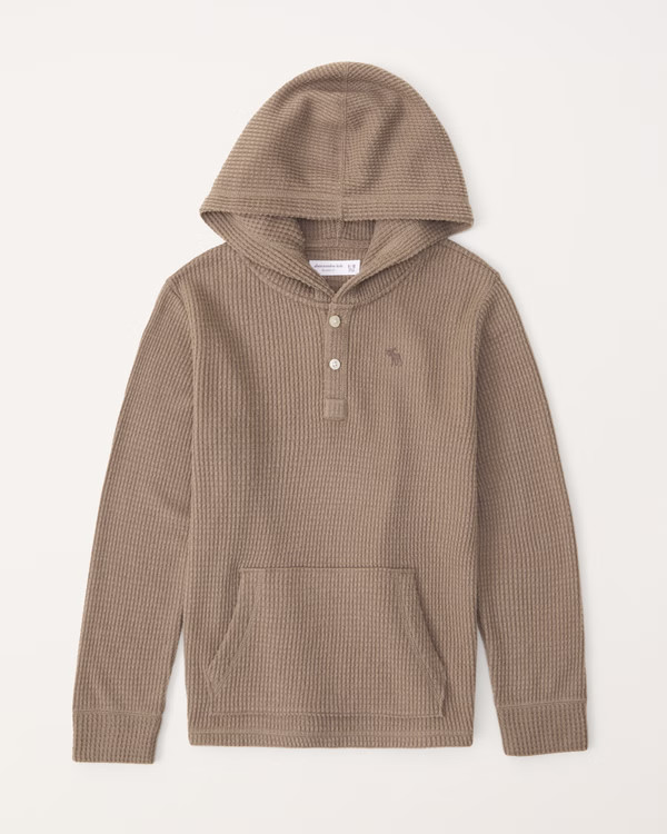 cozy hooded icon henley | Abercrombie & Fitch (US)