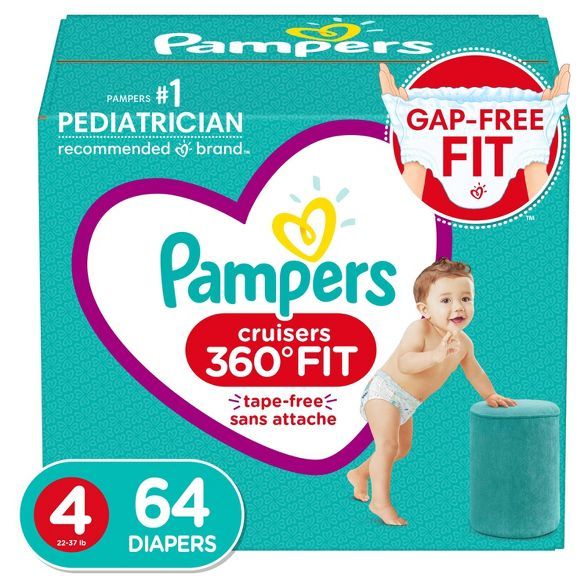 Pampers Cruisers 360 Disposable Diapers - (Select Size and Count) | Target