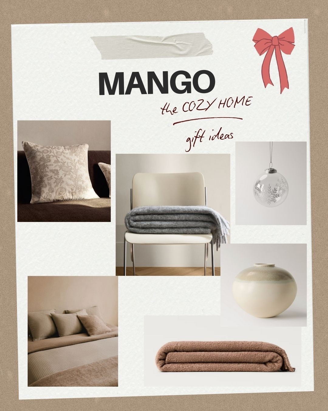 Cozy Home Gift Ideas from Mango 🤍

#LTKHoliday #LTKGiftGuide #LTKHome