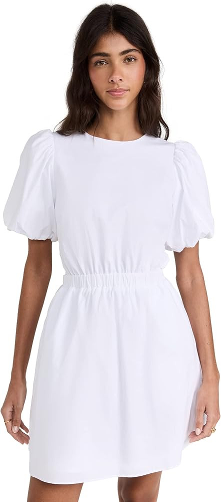 English Factory Women's Cut-Out Poplin Mini Dress | Amazon (US)