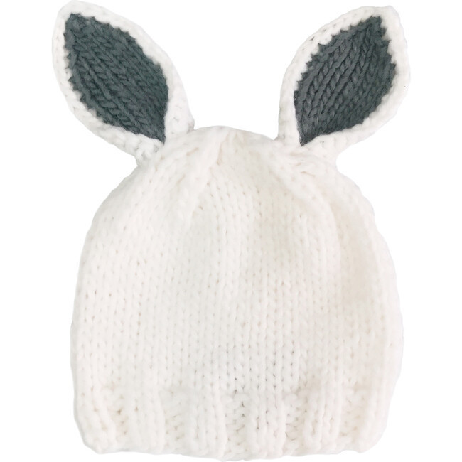 Bailey Bunny White/Gray | Maisonette