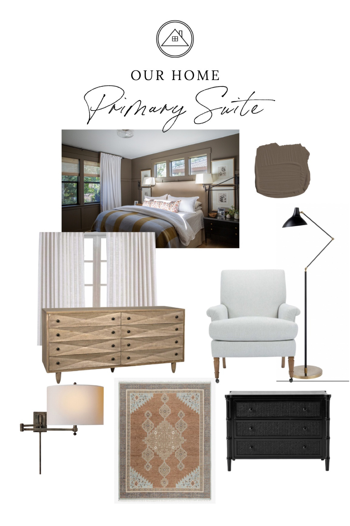 Shop the look for our primary bedroom! Moody and earthy tones have transformed this room into my haven of relaxation.

#LTKFind #LTKhome #LTKstyletip