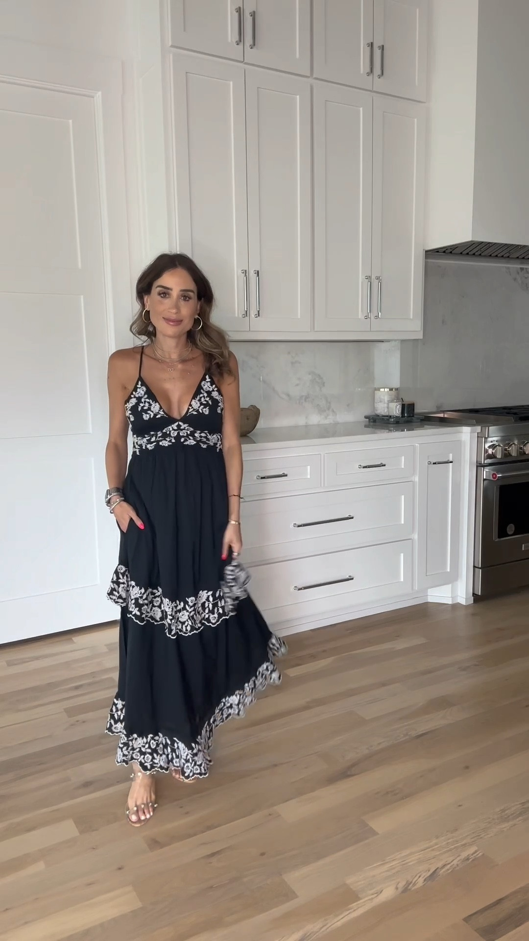 Black tiered eyelet maxi dress size xxs petite on major sale 

#LTKFindsUnder100 #LTKSaleAlert #LTKFindsUnder50