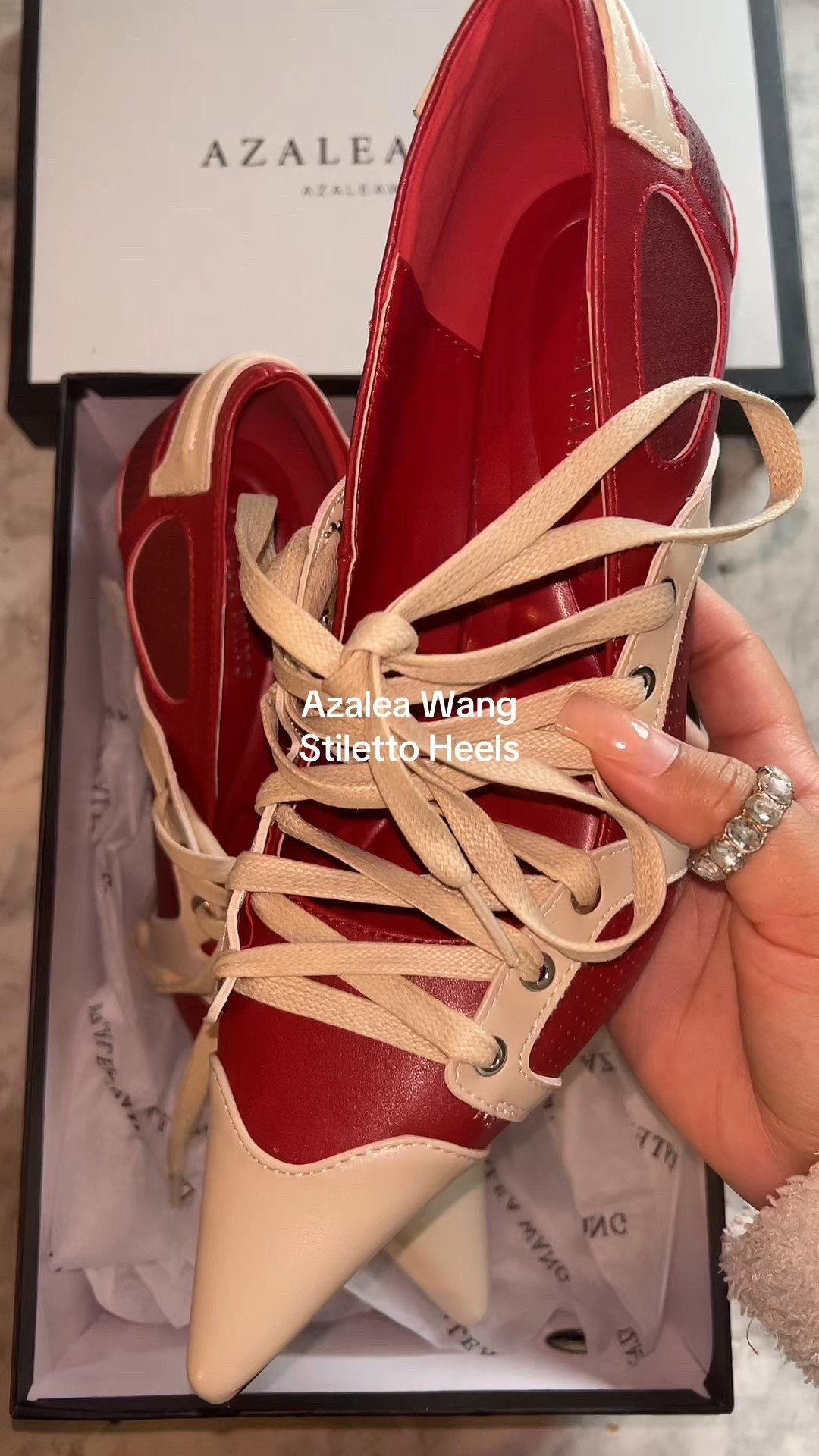 Azalea wang stiletto heels sporty chic sneaker heel game day outfit inspo . Would you like to see me style this as a game day look? 



#LTKootd #LTKSaleAlert #LTKValentine