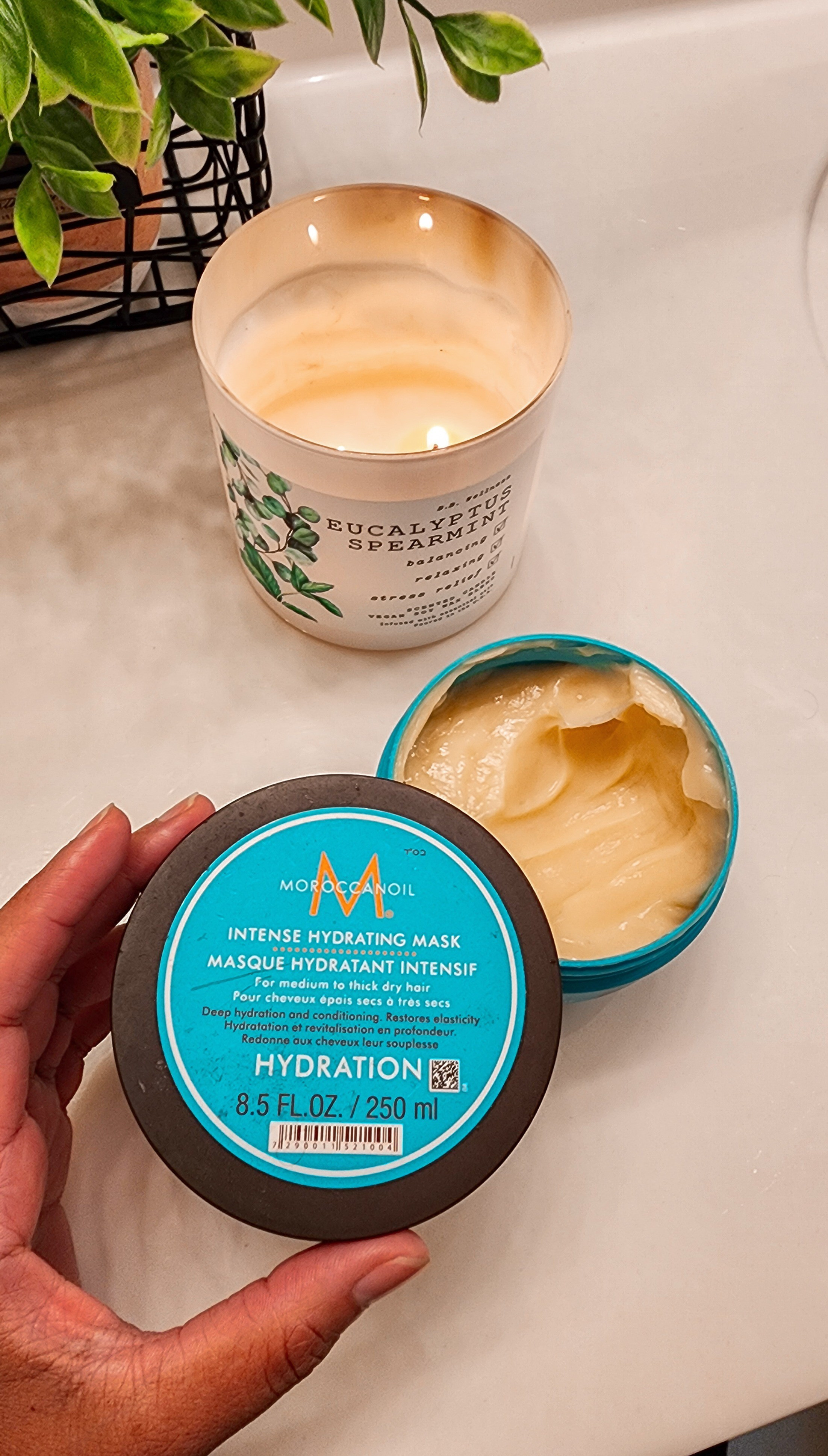 My curly hair loves this thing! Hydrating mask. Morrocanoil. Deep conditioning treatment. Curls. Hydration. Conditioner. Masque. Paraben-Free. Sulfate Free. 

#LTKBeauty #LTKFamily #LTKxWalmart