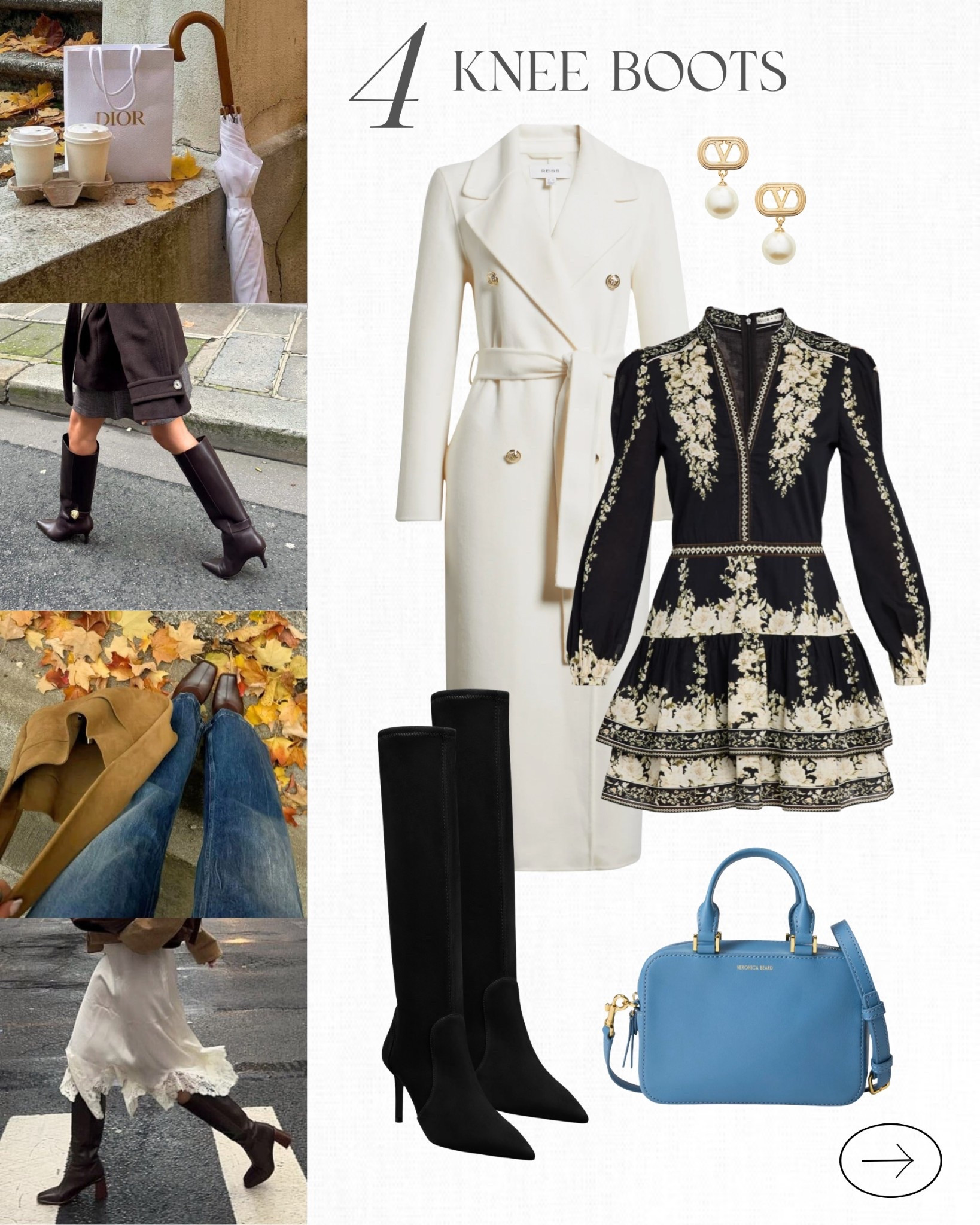 Knee boots are so chic this time of year! I love pairing with long and short dresses 

 

#LTKSeasonal #LTKOver40 #LTKStyleTip