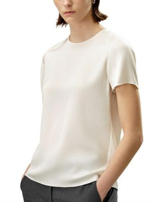 Basic Silk T-Shirt | Bloomingdale's (AU)