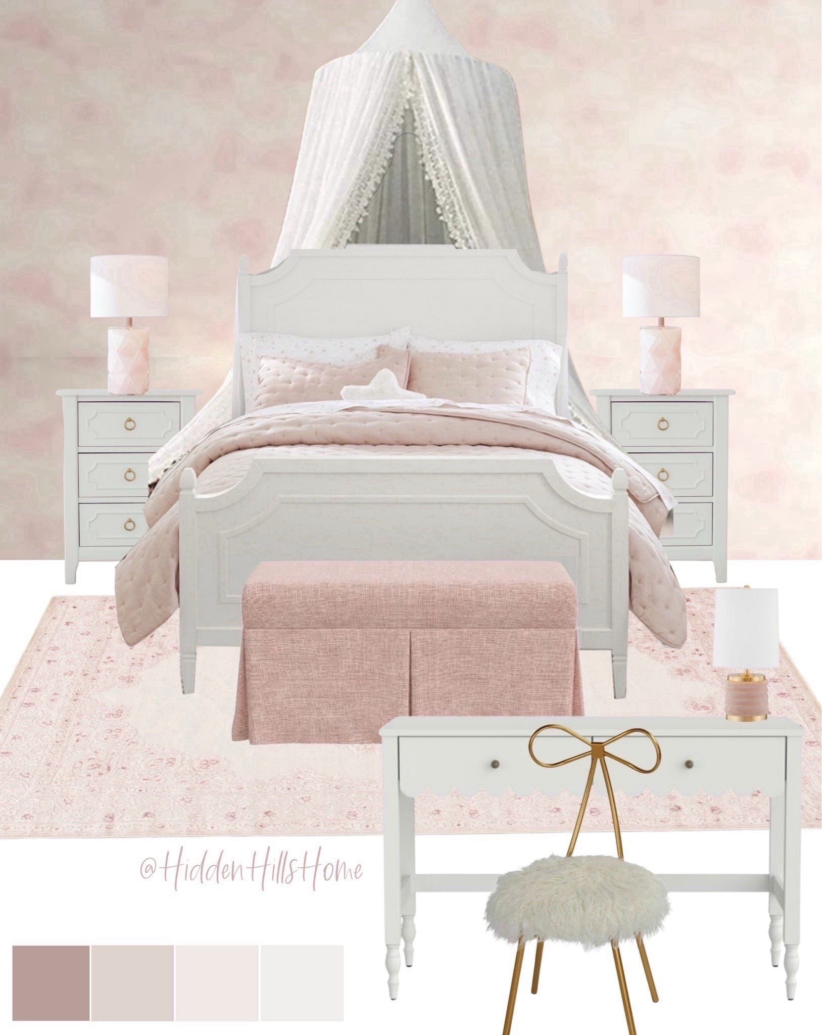 Pink girls bedroom mood board, girls bedroom wallpaper, pink bedroom deign, girls room inspo, girls room #girls #pink


#LTKKids #LTKHome #LTKSaleAlert