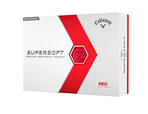 Amazon.com : Callaway Golf Supersoft Golf Balls (2023 Version, White) : Sports & Outdoors | Amazon (US)