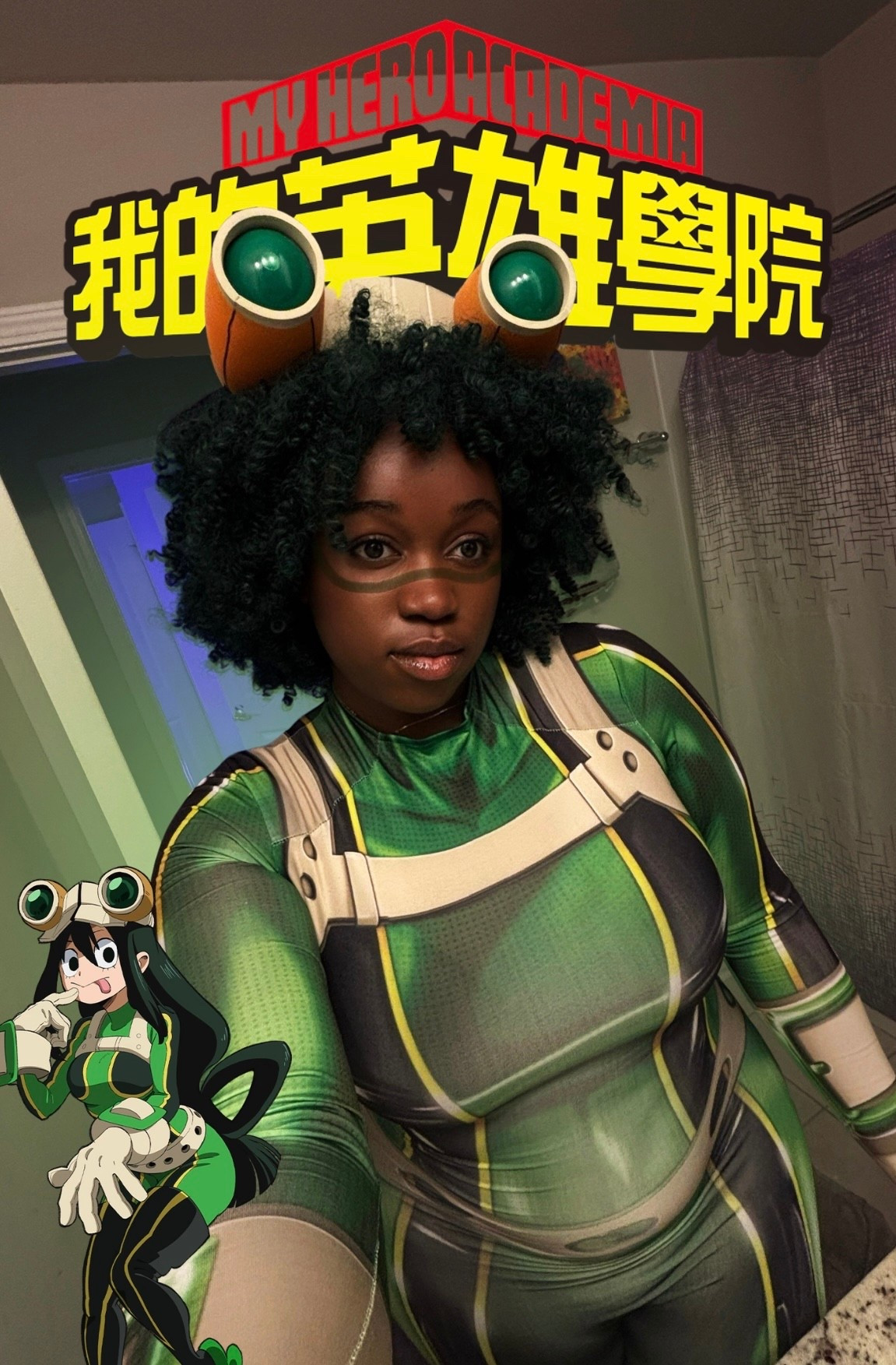 My Hero Academia Froppy Cosplay/Halloween 

mha, cosplay costume, cosplayer

#LTKHalloween #LTKPlusSize #LTKSeasonal