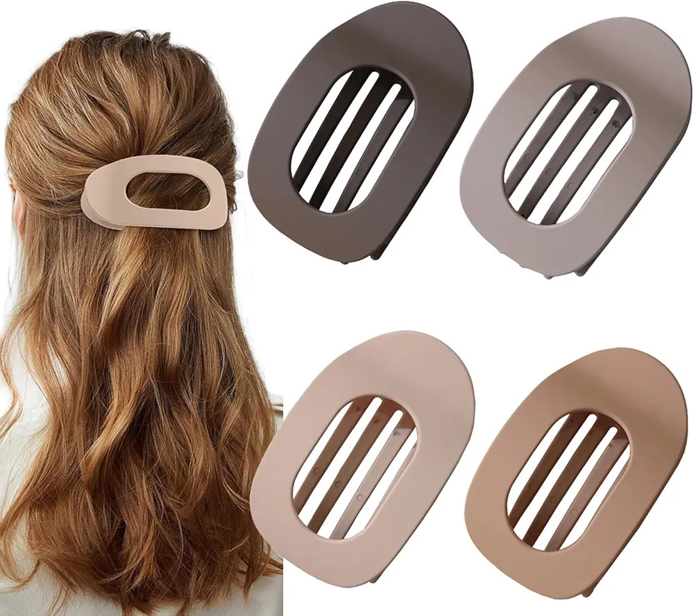 Minivana Hair Clips, Minivana Flat Hair Clips for Women, 4/6/8 PCS Simple Elegant No Crease Duckb... | Amazon (US)