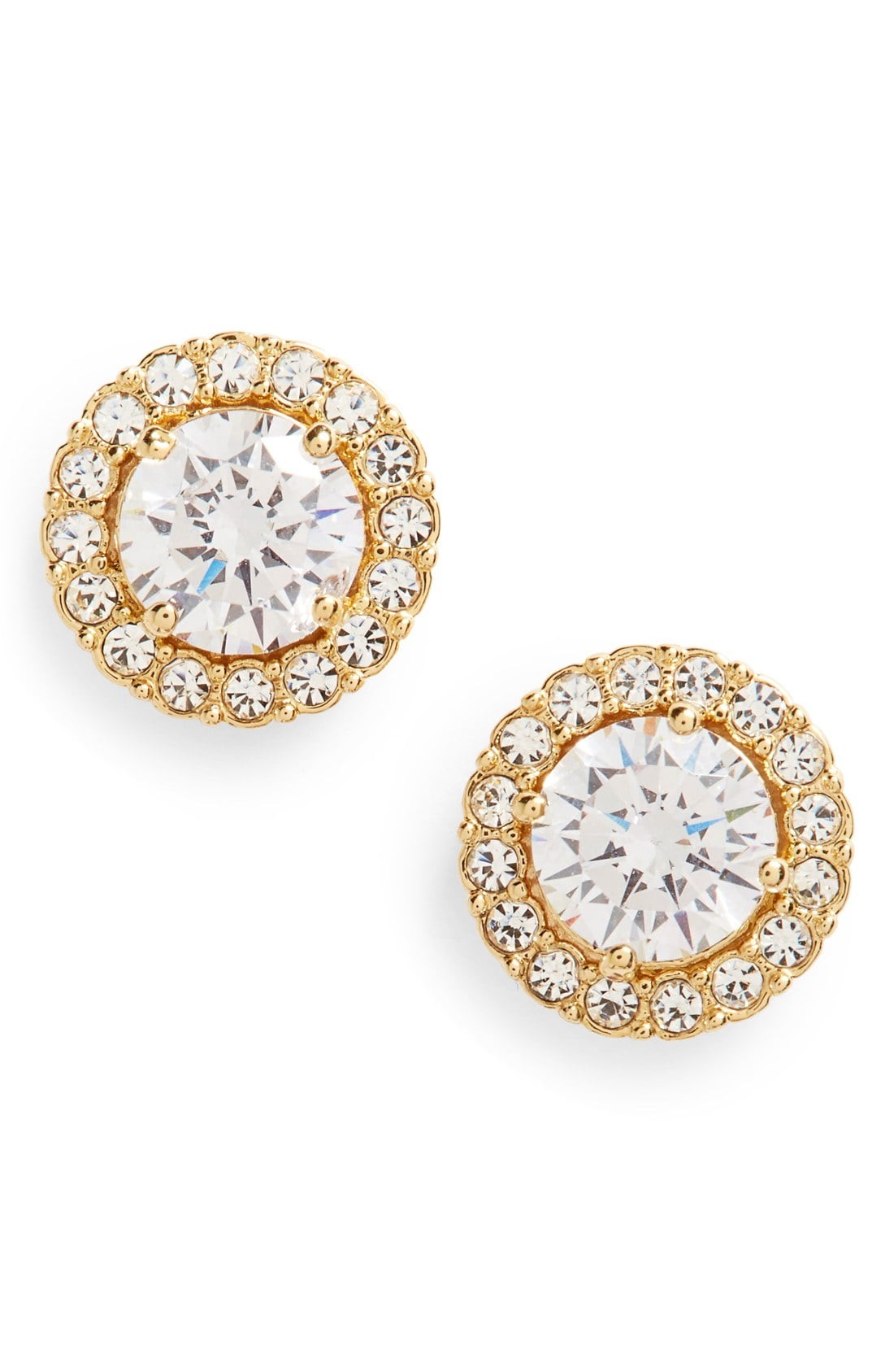 Nadri Round Cubic Zirconia Stud Earrings | Nordstrom