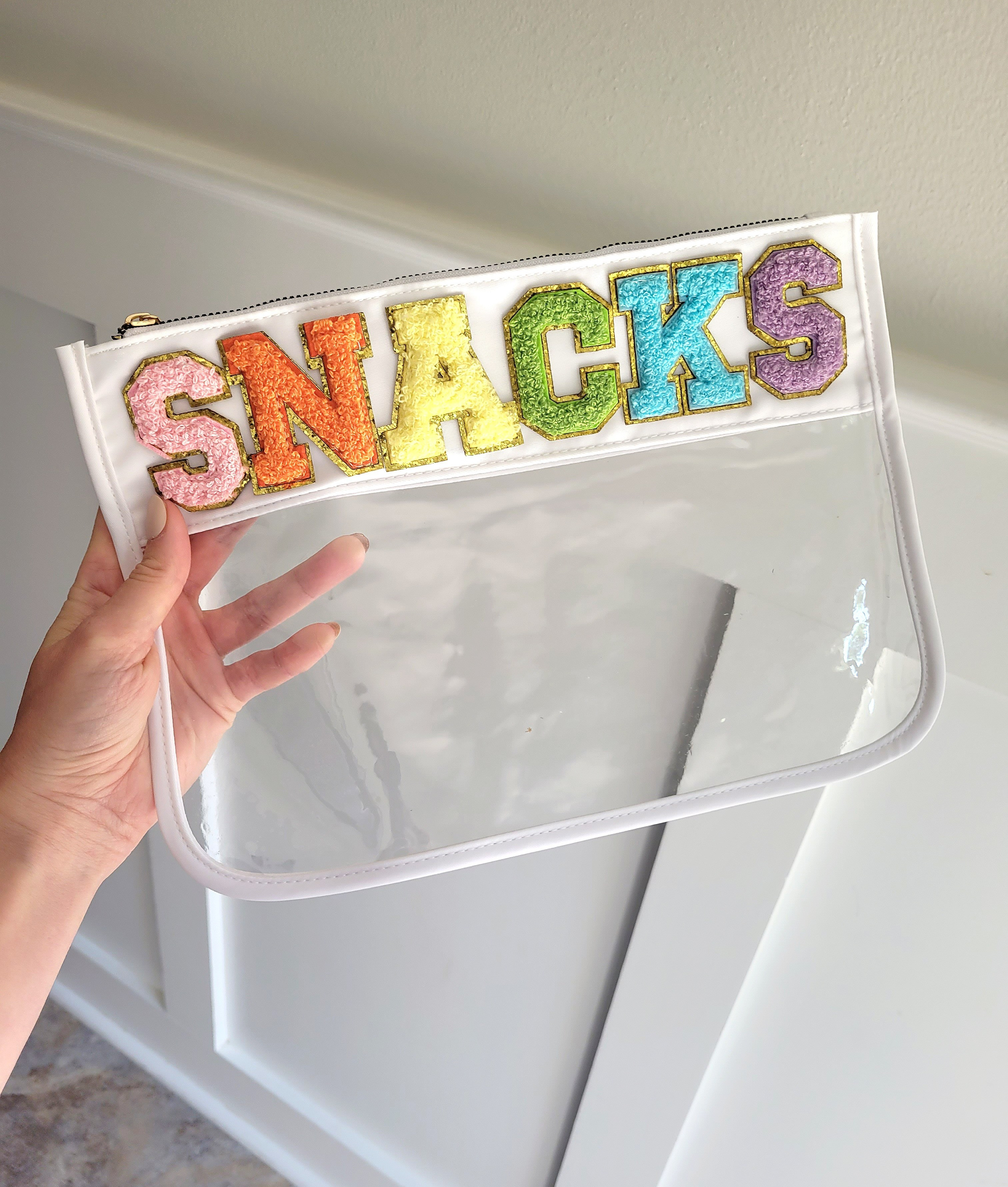 I found the cutest clear zippered snack bag with chenille letters for my Bogg bag today! Perfect for your diaper bag,  sports mom bags,  and travel! Great Amazon find and on sale!

#LTKKids #LTKBaby #LTKFamily