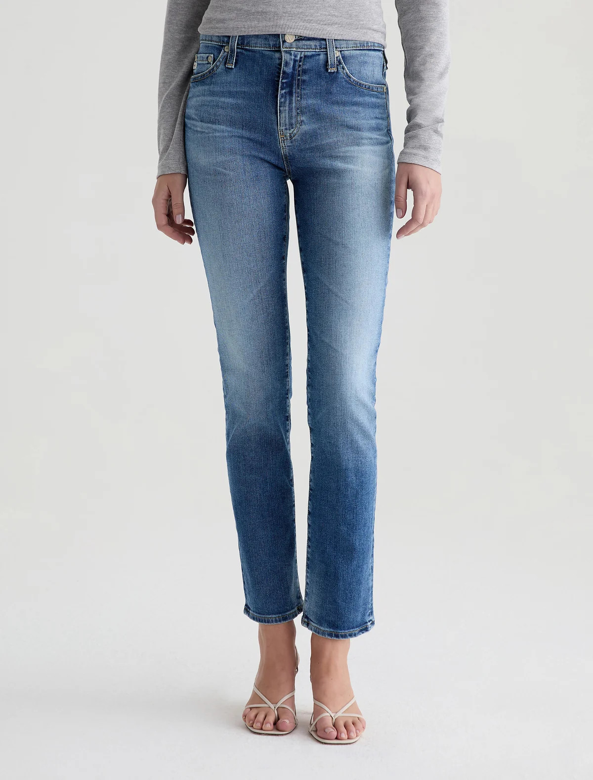 AG-ed™ High-Rise Slim Straight Leg Denim | AG Jeans