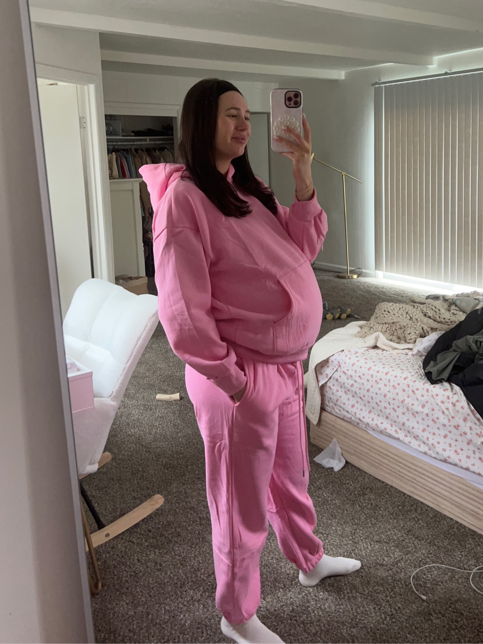Valentine’s / Galentine’s outfit for a fun girl’s night in! Love this sweat set and I want it in all the colors!! 

#LTKfindsunder100 #LTKSeasonal